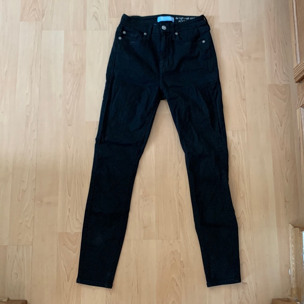 7 For All Mankind B(aire) High Waist ankle skinny size 24